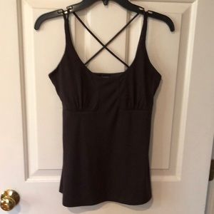 Moda International Ladies cross strap top